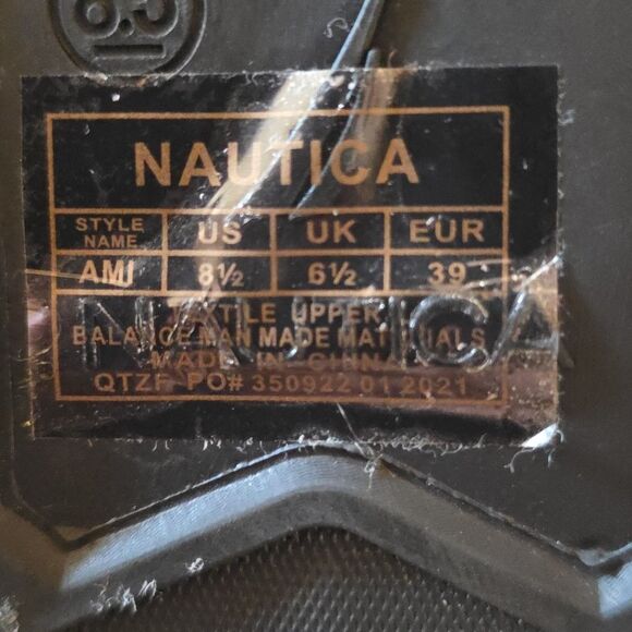 Nautica Ladies Jogger Pull-On Slip-On Sneakers 8.5 - Picture 10 of 10